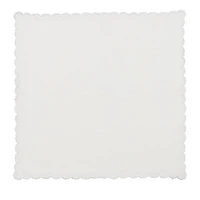 Arches Embroidered Linen Napkin