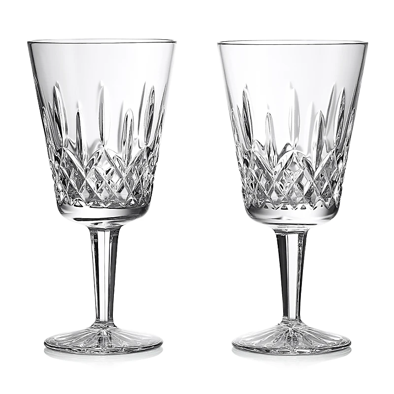 Waterford Lismore Medium Goblet, Set of 2
