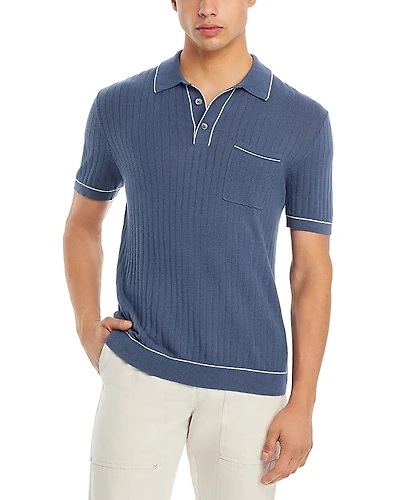Rails Hardy Cotton Regular Fit Pocket Polo Shirt