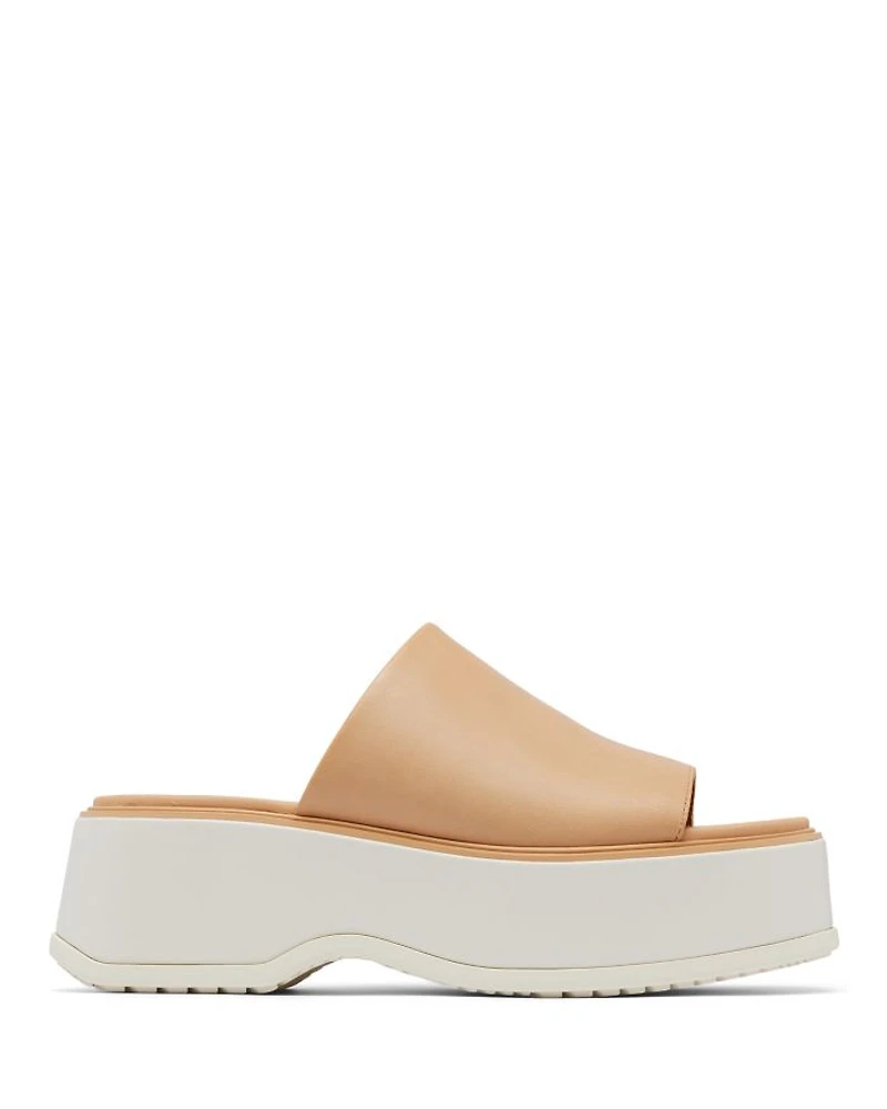Women's Dayspring Leather Platform Slide Sandals