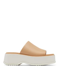 Women's Dayspring Leather Platform Slide Sandals