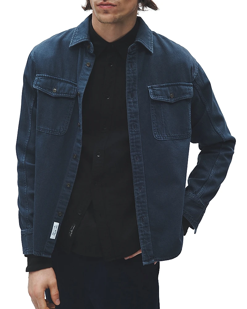 rag & bone Denim Engineered Shirt Jacket