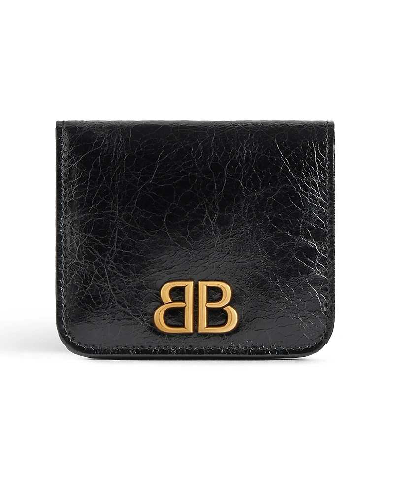 Balenciaga Monaco Flap Coin And Card Holder