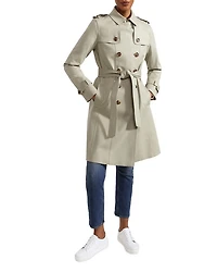 Saskia Double Breasted Trench Coat