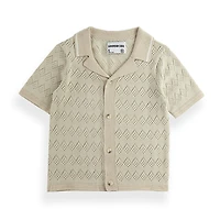 Sovereign Code Boys' Slogan Knit Shirt - Little Kid, Big Kid