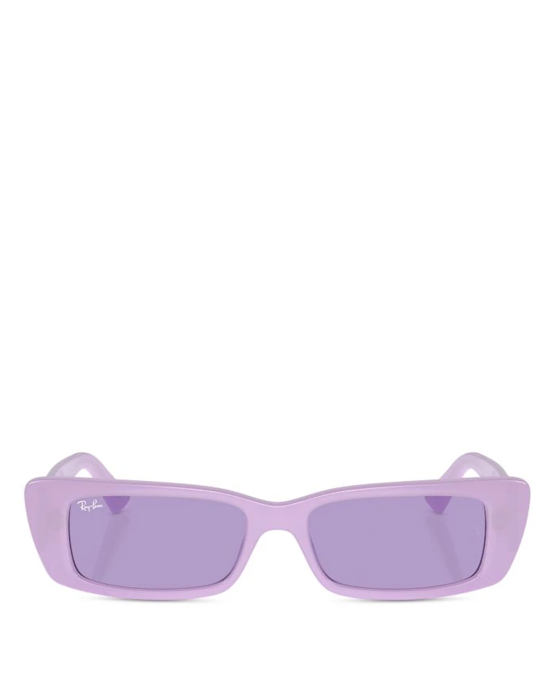 Teru Rectangular Sunglasses, 54mm
