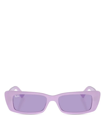 Teru Rectangular Sunglasses, 54mm