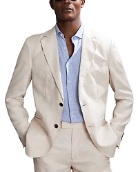 Kin Linen Slim Fit Suit Jacket
