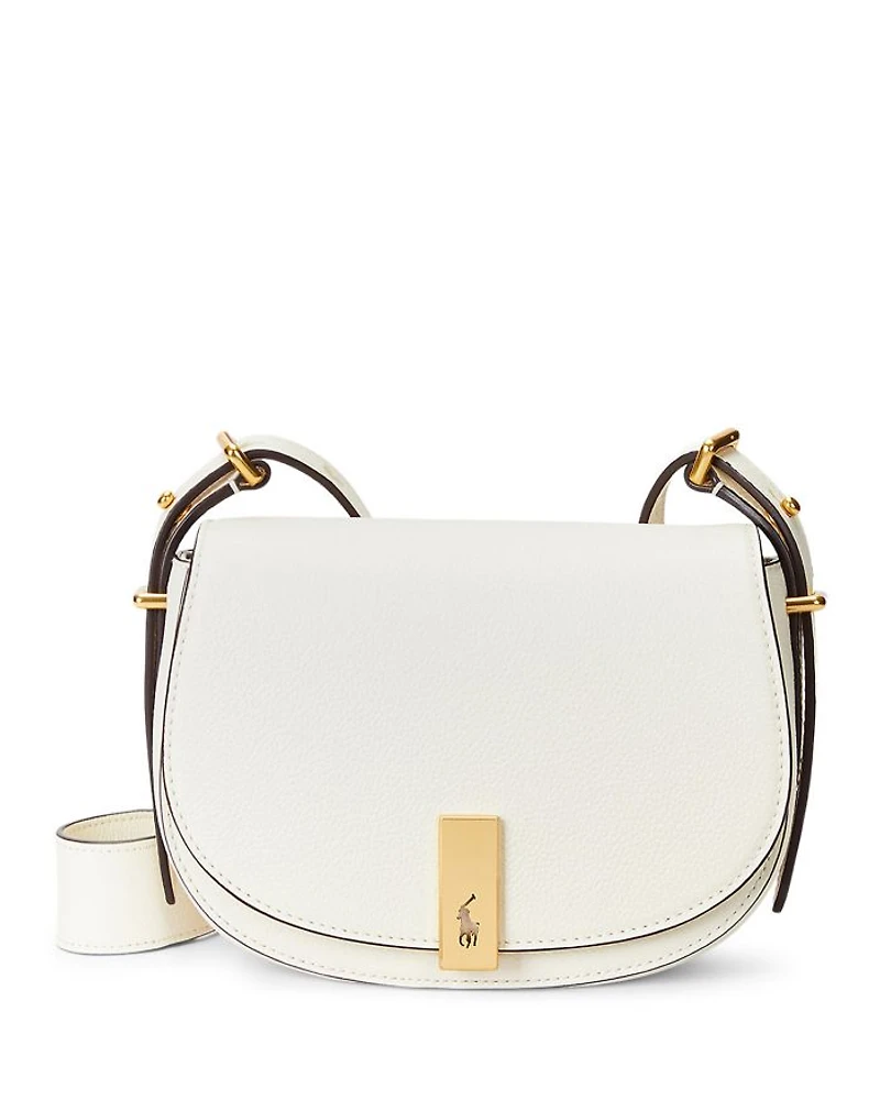 Polo ID Leather Saddle Bag