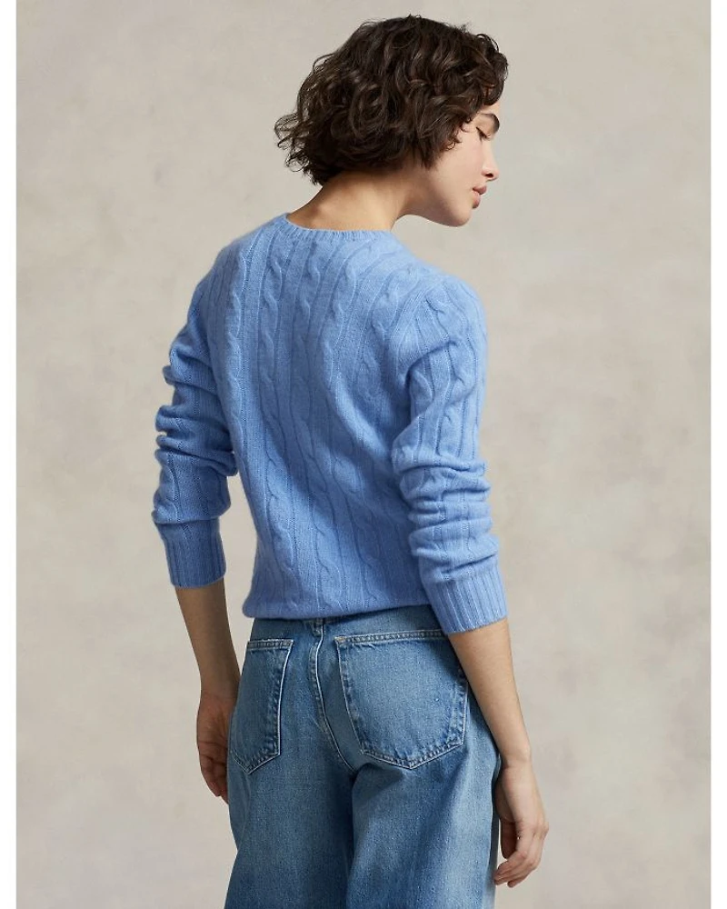 Cable Knit Cashmere Sweater