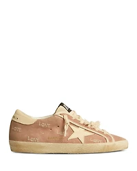 Golden Goose Women's Super Star Sabot Lace Up Slip On Mule Sneakers