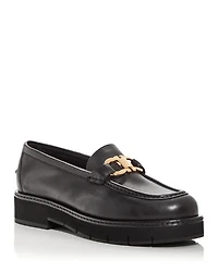 Women's Maryan Gancini Lug Sole Loafers