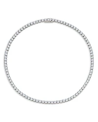 4mm Cubic Zirconia Tennis Necklace, 16"