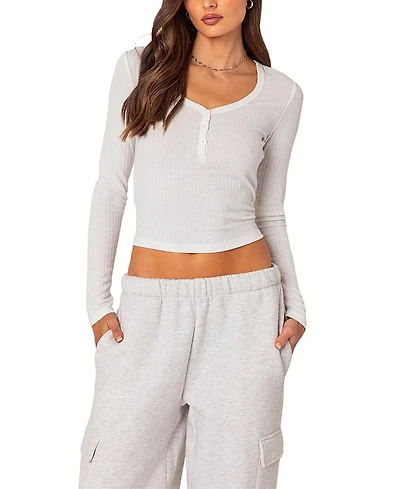 Edikted Noah Pointelle Top