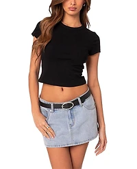 Edikted Better Basics Cropped Tee
