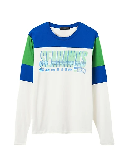 Junk Food Clothing Unisex Nfl Seattle Seahawks Zone Blitz Long Sleeve