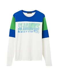 Junk Food Clothing Unisex Nfl Seattle Seahawks Zone Blitz Long Sleeve