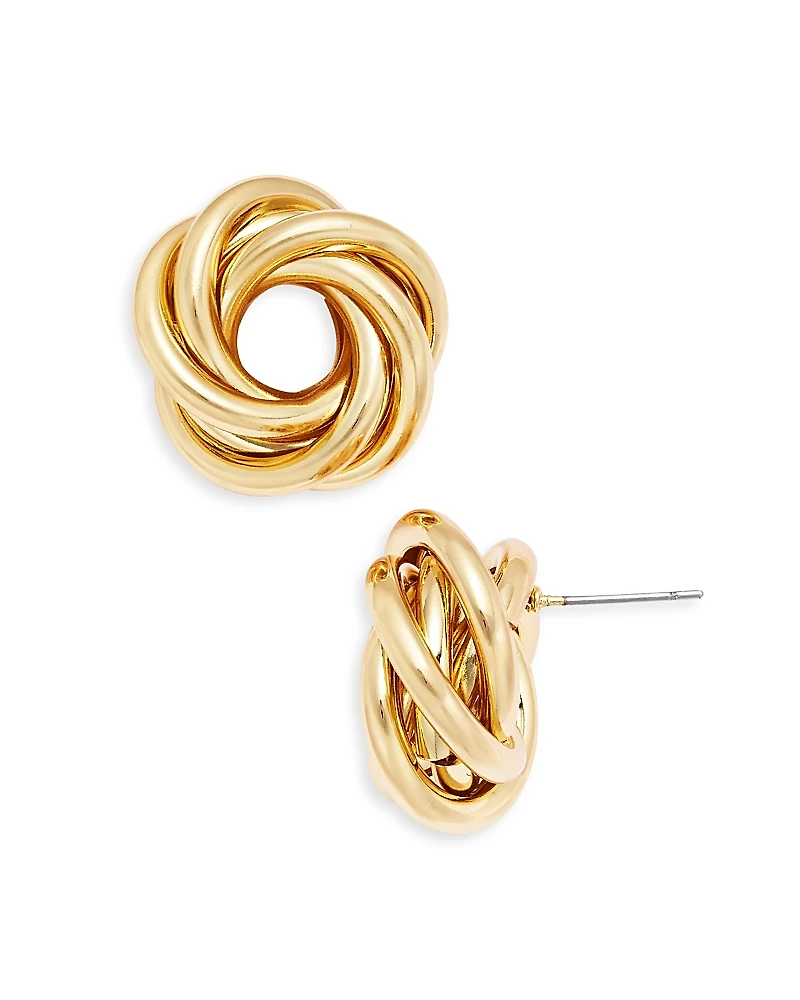 Kenneth Jay Lane Love Knot Earrings