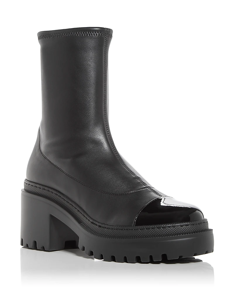 Giuseppe Zanotti Women's Vincentha Stretch Cap Toe Booties