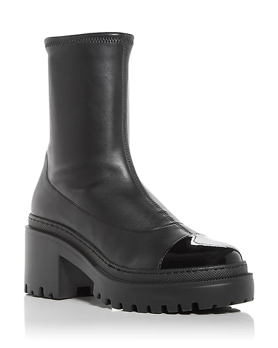 Giuseppe Zanotti Women's Vincentha Stretch Cap Toe Booties