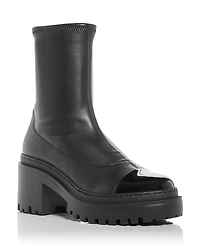 Giuseppe Zanotti Women's Vincentha Stretch Cap Toe Booties