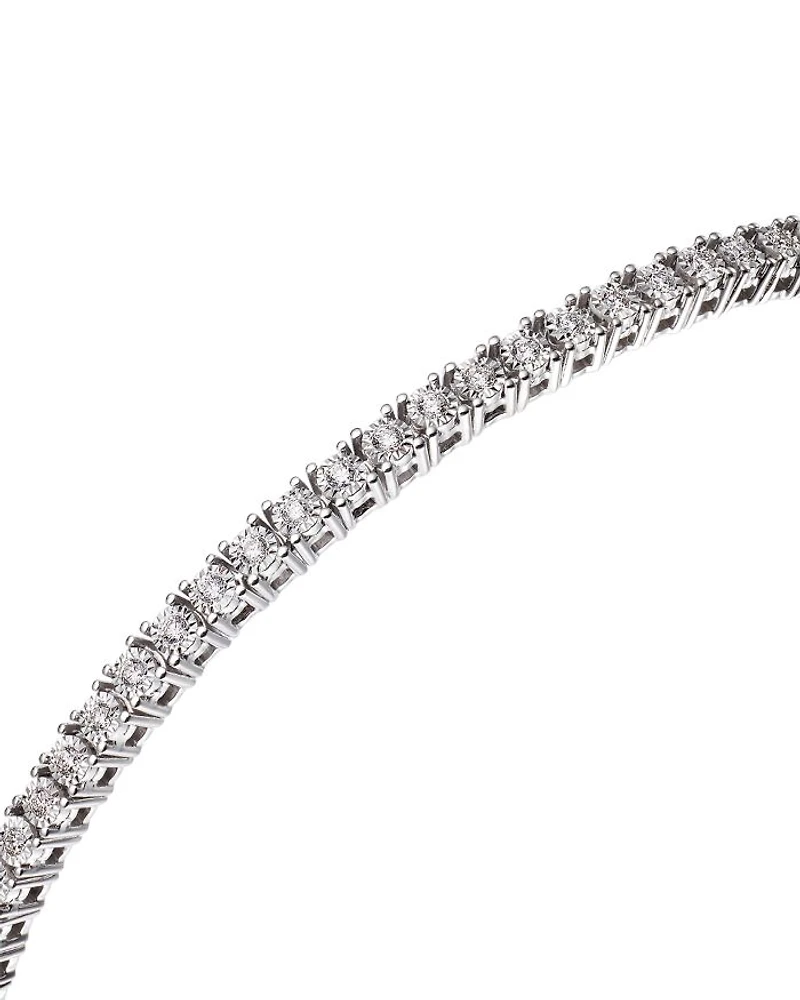 Diamond Tennis Bracelet 14K Gold, 0.50 tcw