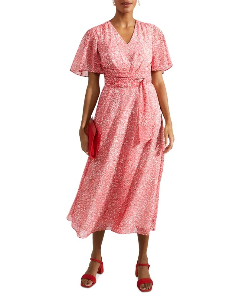 Marie Floral Print Dress