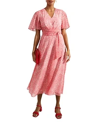 Marie Floral Print Dress