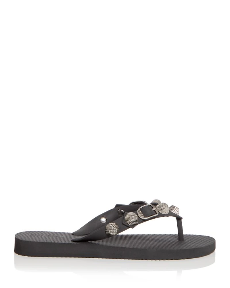 Women's Cagole Stud Flip Flop Sandals
