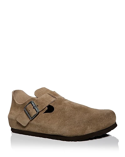 Birkenstock Men's London Suede Slippers
