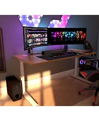 Channel Compact Sound Bar System with Wireless 50W Subwoofer