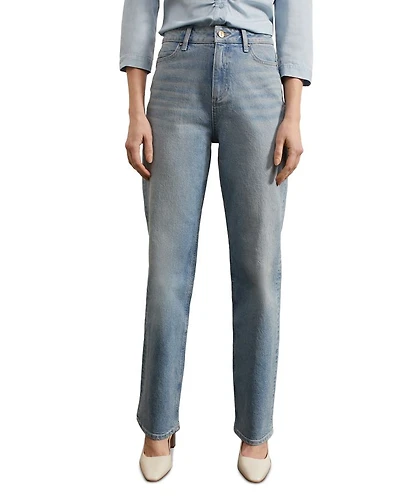 Limited Leigh Straight Leg Jean Light Wash