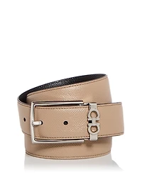 Ferragamo Gancini Keeper Reversible Leather Belt