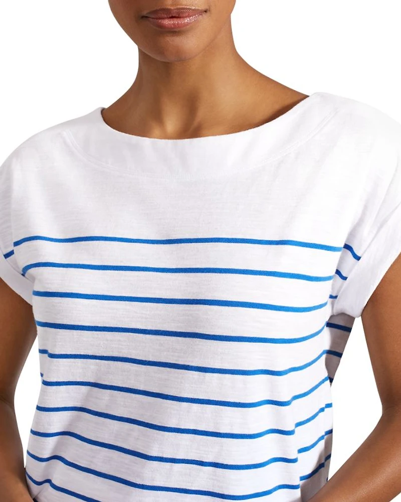 Alycia Striped Tee