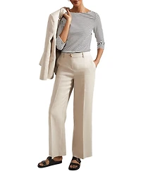 Roberta Linen Wide Leg Pants