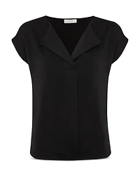 Sylvie Notch Collar Top