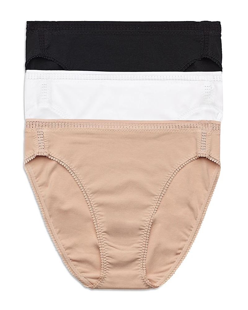 On Gossamer Cabana Cotton High Waist Briefs, Pack of 3