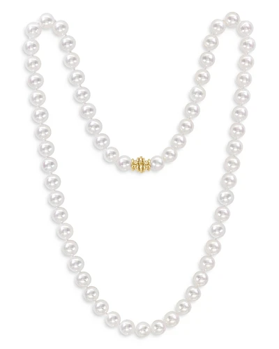 Assael 18K Yellow Gold Japanese Akoya Cultured Pearl Strand Necklace