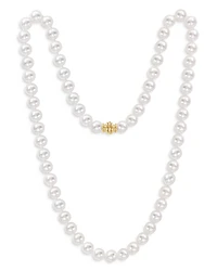 Assael 18K Yellow Gold Japanese Akoya Cultured Pearl Strand Necklace