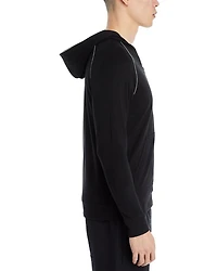 Mix & Match Cotton Blend Full Zip Hooded Jacket
