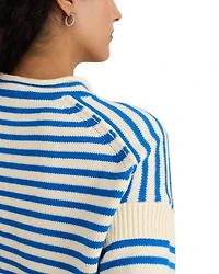 Mariner Striped Roll Neck Sweater