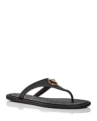 Versace Women's Alia Medusa Thong Sandals