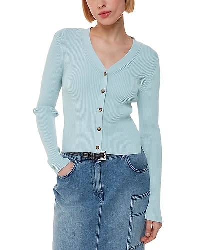 Whistles Ribbed Cardigan