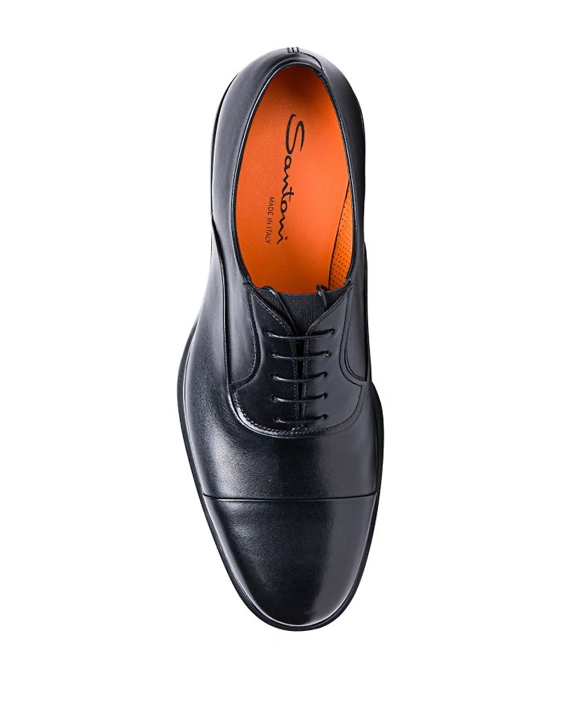 Men's Easy Cap Toe Lace Up Dress Shoes