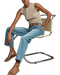 Trudy Ruched Ribbed Tank Top