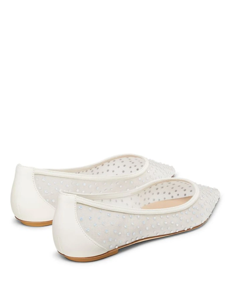 Women's Emilia Embellished Mesh Flats