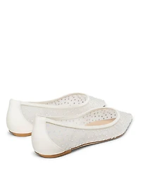 Women's Emilia Embellished Mesh Flats