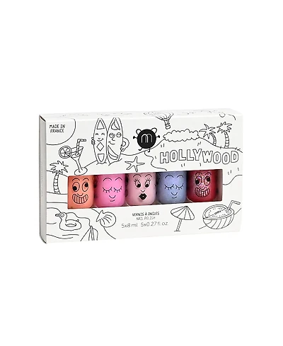 Nailmatic Hollywood Set of 5 Nailpolishes - Ages 3-8 years