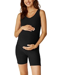 Beyond Yoga Spacedye Movin Mama Maternity Biker Jumpsuit