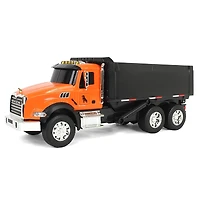 First Gear Inc. 1/24 Durable Plastic Mack Granite Dump Truck with Lights & Sounds 5-7 - Ages 5-7